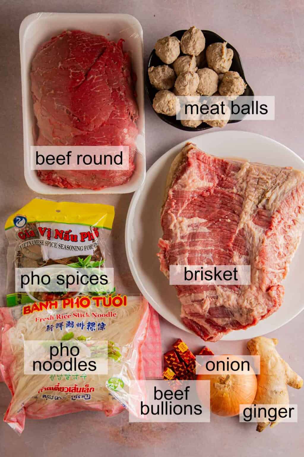 Authentic Brisket Pho at Home